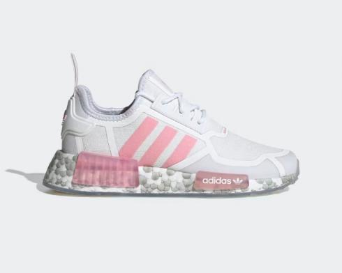 Adidas NMD R1 Cloud White Crystal White Light Pink GX5733