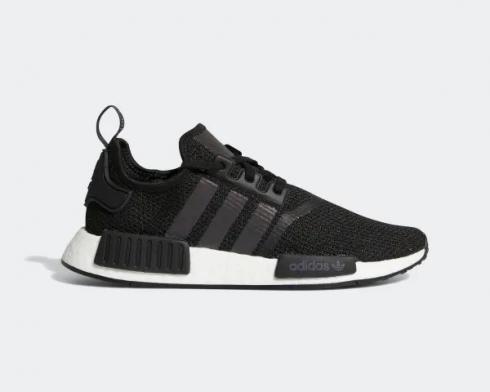 Adidas NMD R1 Core Black Carbon White Shoes FV8152