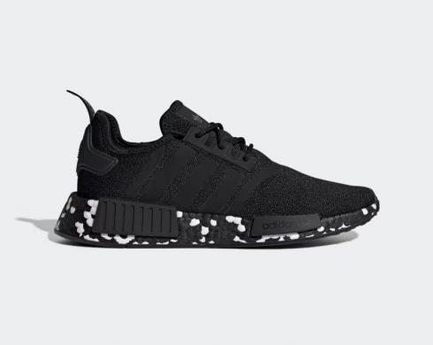 Adidas NMD R1 Core Black Speckled Camo Sole Cloud White GZ4306