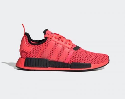 Adidas NMD R1 Knit Signal Pink Core Black FV1740