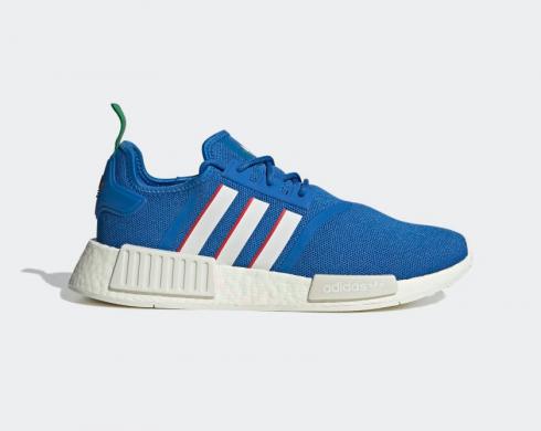 Adidas NMD R1 Red Royal Blue Off White GX9886