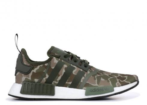 Adidas Nmd r1 Duck Camo Sesame Cargo Base Green Trace D96617