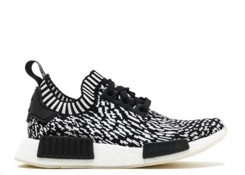 Adidas Nmd r1 Primeknit Zebra Core White Black BY3013
