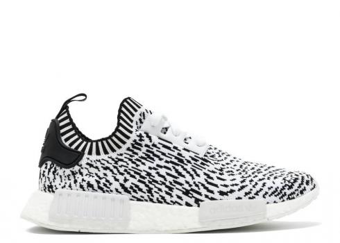 Adidas Nmd r1 Primeknit Zebra Core White Black BZ0219