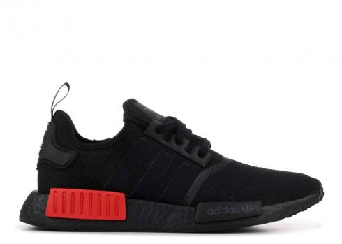 Adidas Nmd r1 Ripstop Core Black Lush Red B37618