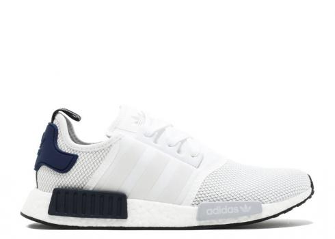 Adidas Nmd r1 White Grey Black Blue Core CG2949