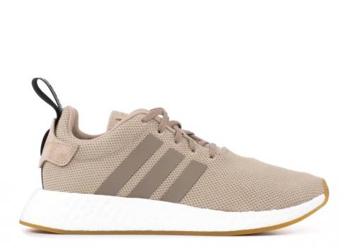 Adidas Nmd r2 Trace Khaki Brown Core Simple Black BY9916