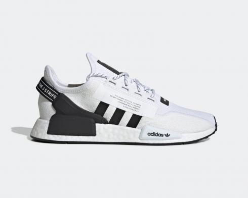 Adidas Oraiginals NMD R1 Boost V2 Cloud White Core Black FV9022