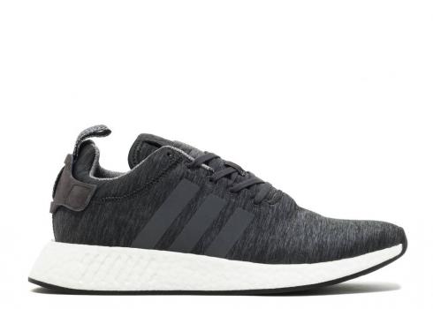 Adidas Sneakersnstuff X Nmd r2 Grey Melange Core Heather Solid Dark Black BY2789