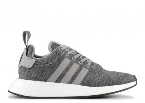 Adidas Sneakersnstuff X Nmd r2 Grey Melange Solid Dark Medium Heather BY2790