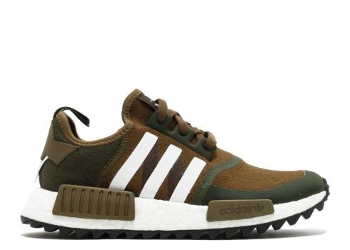 Adidas White Mountaineering X Nmd r1 Trail Primeknit Olive Footwear Trace CG3647