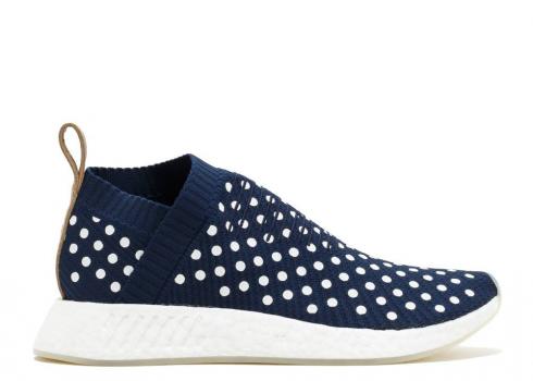 Adidas Wmns Nmd cs2 Pk Ronin Nude Collegiate Footwear Navy White Pale BA7212