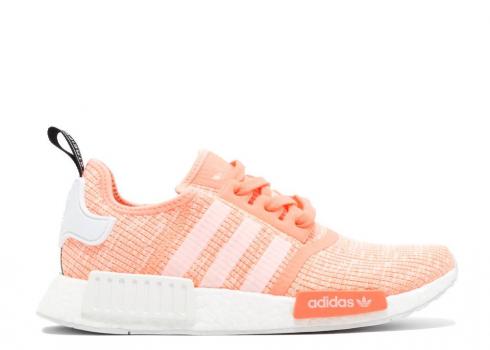 Adidas Wmns Nmd r1 Sun Glow Core Black Footwear White BY3034