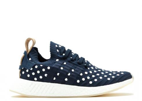 Adidas Wmns Nmd r2 Pk Collegiate Navy White Footwear BA7560