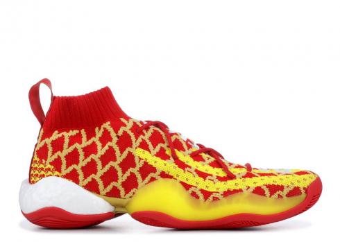 Adidas Pharrell X Crazy Byw Chinese New Year Scarlet Bright Yellow EE8688