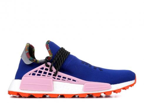 Adidas Pharrell X Nmd Human Race Inspiration Pack Blue Light Orange Powder Pink EE7579