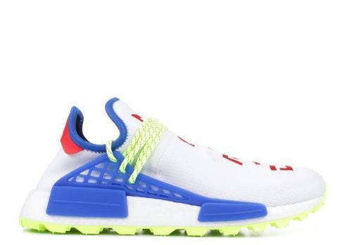 Adidas Pw Hu Nmd Nerd Homecoming Blue White Red EE6283