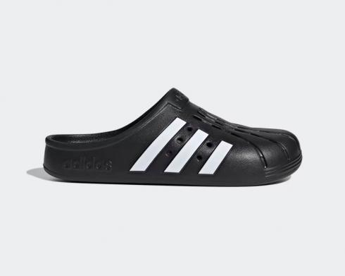 Adidas Adilette Clogs Core Black Cloud White GZ5886