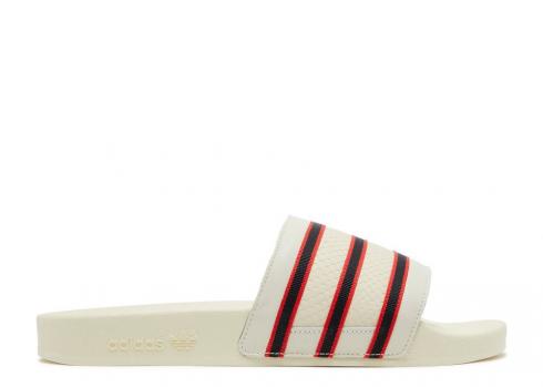 Adidas Espn X Adilette Slide 1979 Core Vivid Black White Red Cream GZ1077