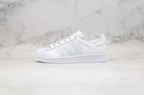 Adidas Originals Superstar Cloud White Green Core Black FV3992