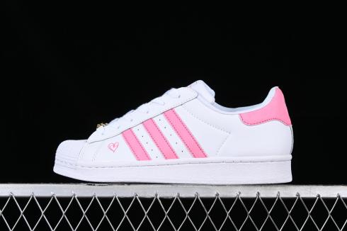 Adidas Originals Superstar Footwear White Bliss Pink Gold Metallic IG2749