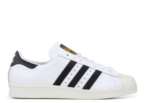 Adidas Superstar 80s White Chalk2 Black1 913165