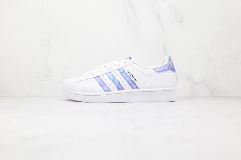 Adidas Superstar Abalone Footwear White Active Purple Active Teal GZ5217