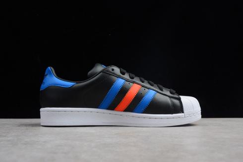 Adidas Superstar Cloud White Core Black Blue Red BB2245