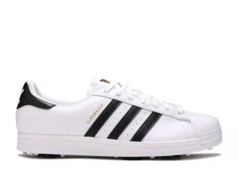 Adidas Superstar Golf White Core Black Gold Metallic Cloud FY9926