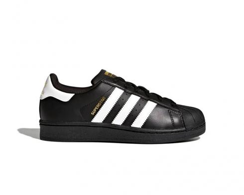 Adidas Superstar J Core Black Footwear White B23642