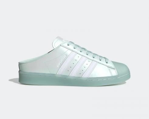 Adidas Superstar Mule Dash Green Cloud White Dash Green FX2755