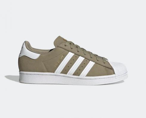 Adidas Superstar Orbit Green Cloud White Gold Metallic H00163