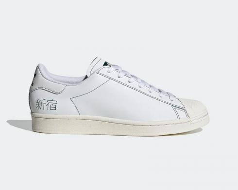 Adidas Superstar Pure Embroidered Katakana Chalk White FV2835
