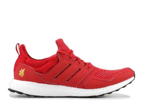 Adidas Eddie Huang X Ultraboost 1.0 Chinese New Year Core Black Gold Scarlett F36426