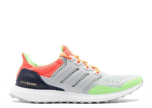 Adidas Kolor X Ultraboost 1.0 Solar Orange Blue Light Grey Dark AF6219