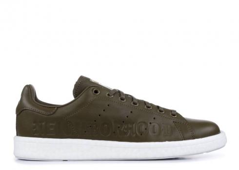 Adidas Neighborhood X Stan Smith Boost Cali Thornhill Dewitt White Khaki Green B37342