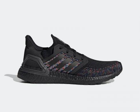 Adidas UltraBoost 20 Core Black Multi-Color EG0711