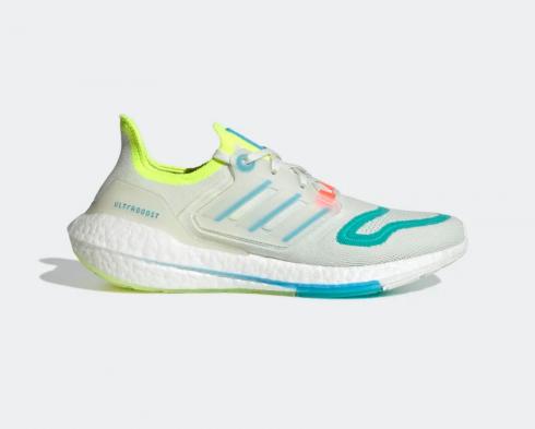 Adidas UltraBoost 22 White Tint Sky Rush Mint Rush GY8674