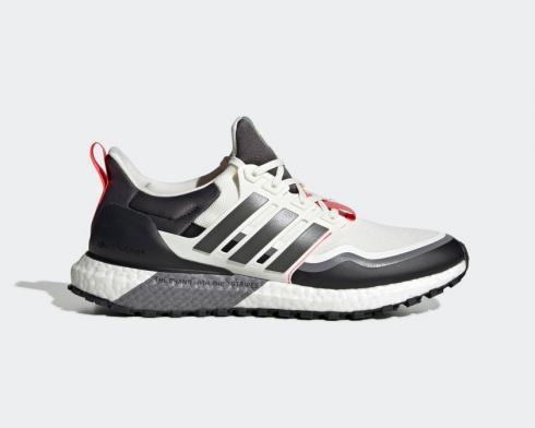 Adidas UltraBoost All Terrain Off White Grey Black Shock Red EG8096