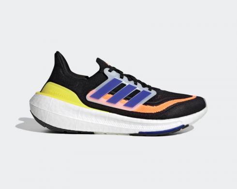 Adidas UltraBoost Light Core Black Lucid Blue Bright Yellow HP9204