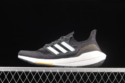 Adidas Ultra Boost 2021 City Pack Hong Kong Grey Five Cloud White Solar Gold GW5838