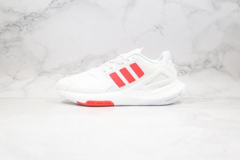 Adidas Ultra Boost 2021 Cloud White University Red Shoes FW4819