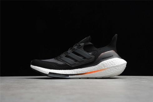 Adidas Ultra Boost 21 Consortium Core Black Grey Cloud White FZ2056