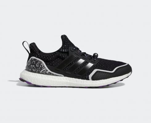 Adidas Ultra Boost 5.0 DNA Core Black Cloud White Tribe Purple HR0518