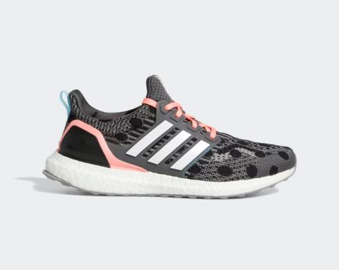 Adidas Ultra Boost 5.0 DNA Grey Five Cloud White Acid Red GZ0399