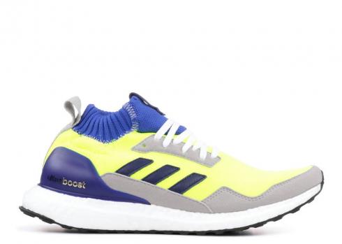 Adidas Ultra Boost Mid Blue Res Yellow High Solar White BD7399