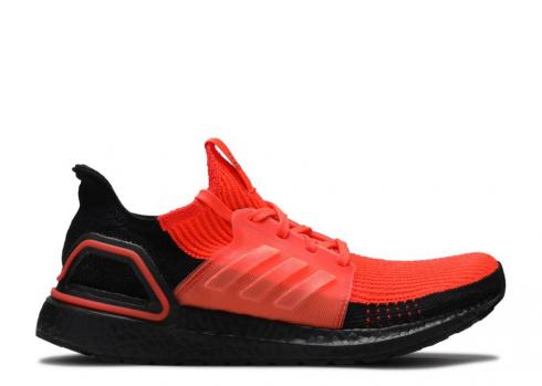 Adidas Ultraboost 19 Solar Red Core Black G27131