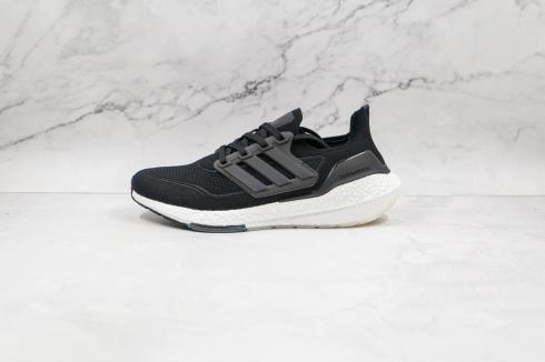 Adidas Ultraboost 21 Core Black Grey Four Cloud White FY0378