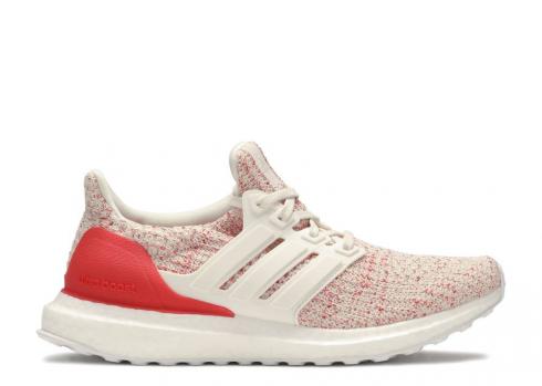 Adidas Ultraboost 40 J Chalk White Active Red F34034