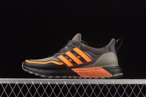Adidas Ultraboost All Terrain Olive Green Core Black Orange H67359